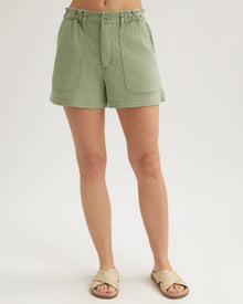 Callie Ruffle Short | Olive Grove