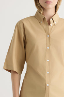 Jess | Calliope Cinch-Waist Tie-Back Shirt in Size Small