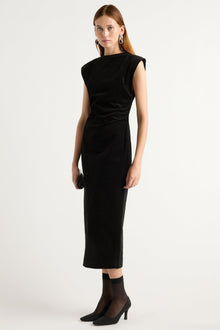 Kelsey | Cambria Structured Corduroy Dress in Size Small