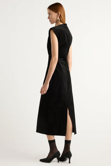 Kelsey | Cambria Structured Corduroy Dress in Size Small