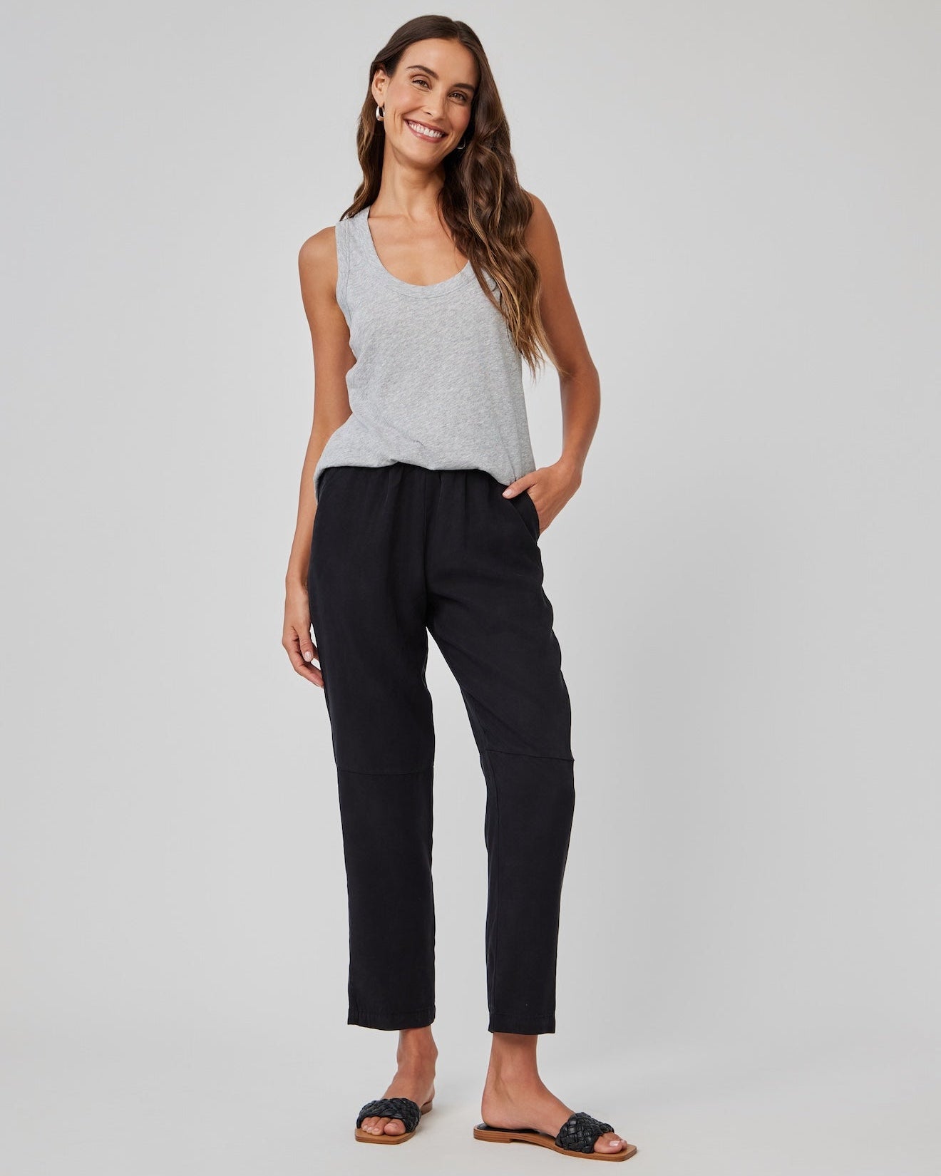 Camille Track Pant | Black