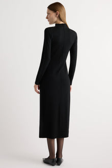 Marije | Charu Wool Button Maxi Dress in Size Small