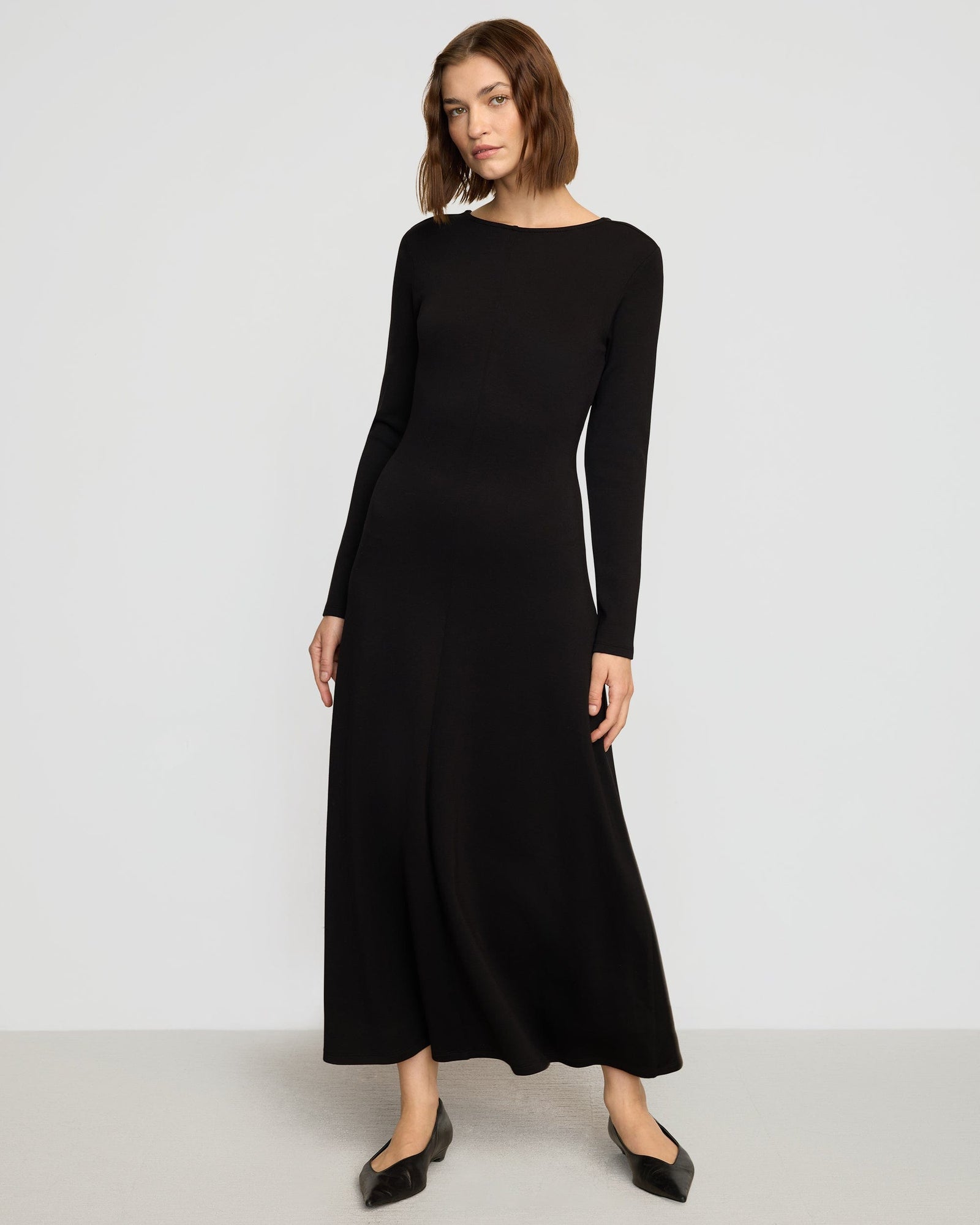 Helena | Chloe A-Line Jersey Dress in Size Small