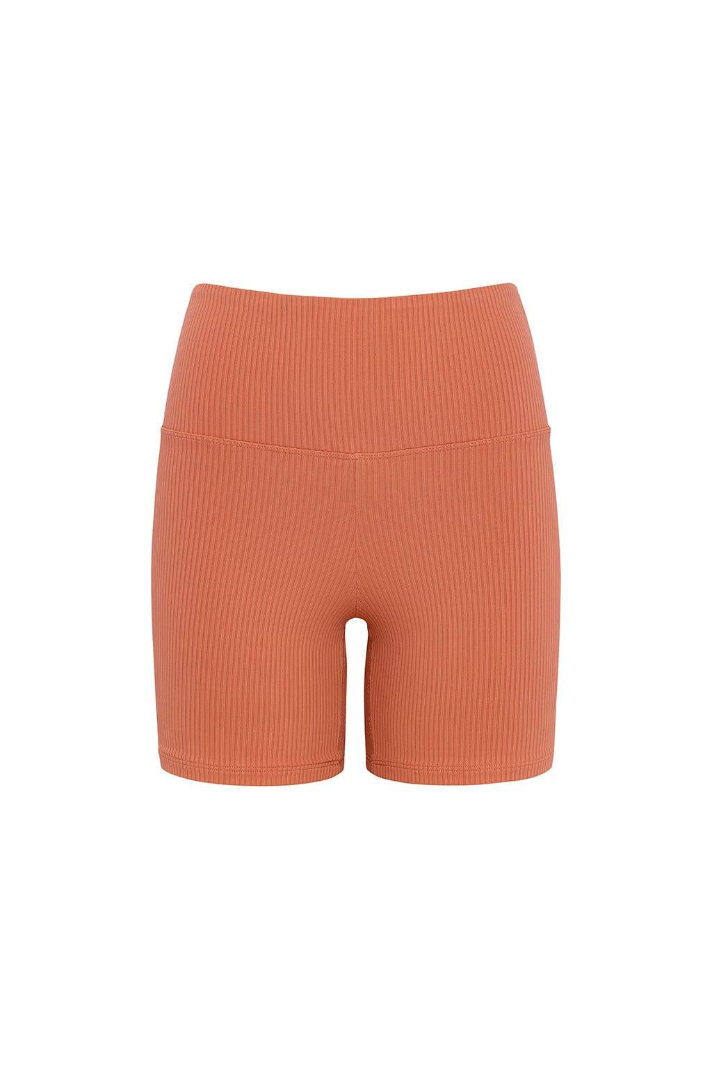 Midi Bike Short | Coral Rib