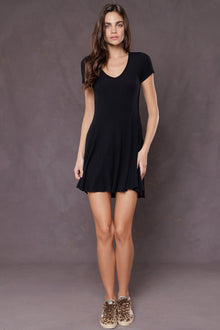 Women | Fit 'N Flare Dress | Black
