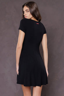 Women | Fit 'N Flare Dress | Black