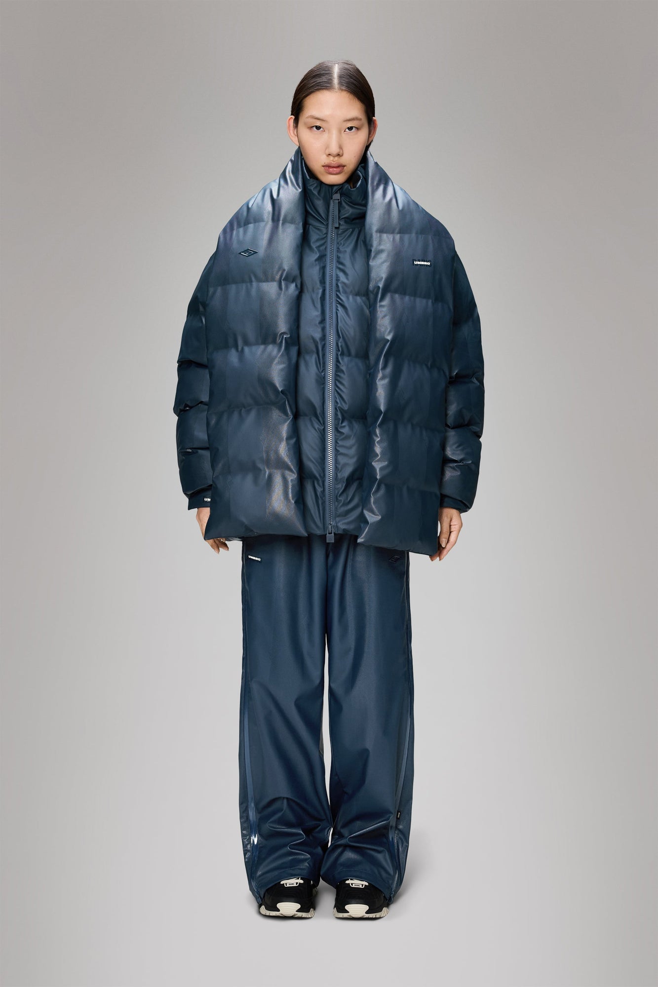 Rains Rains x Umbro Puffer Fan Jacket Major Blue Jacket