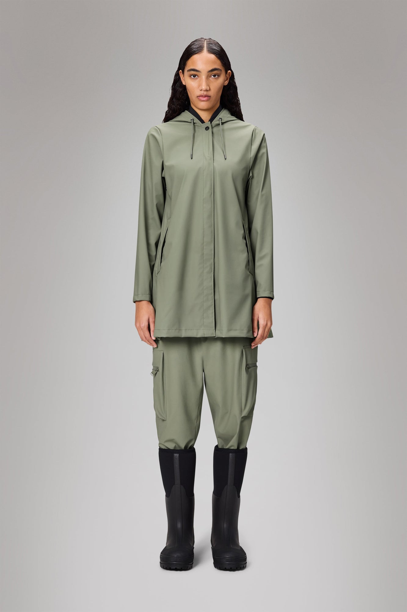 Rains A-Line W Jacket Drift Jacket