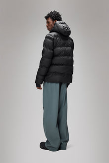 Rains Alta Puffer Jacket Black Jacket