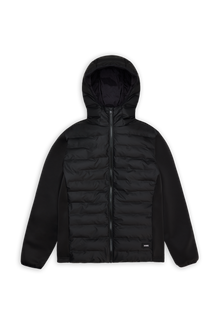 RAINS Safi Fleece Hybrid Jacket Black Jacket
