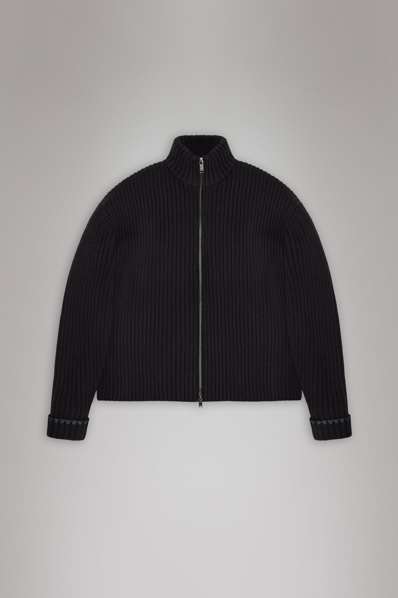 Womens | Sapa Knit W Zip Cardigan | Black