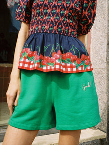 Organic Fleece Short | Basil