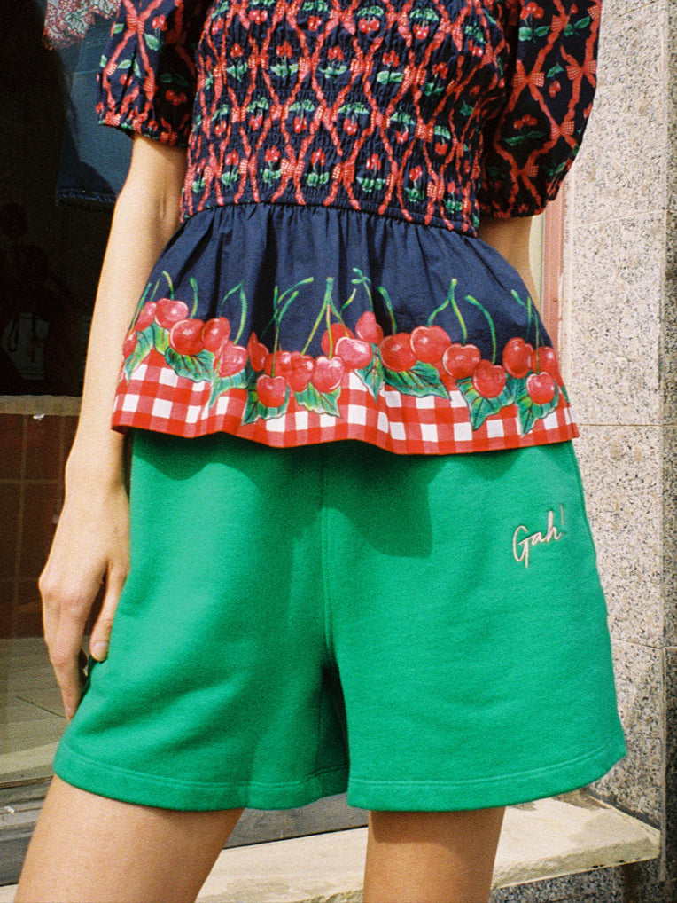 Organic Fleece Short | Basil