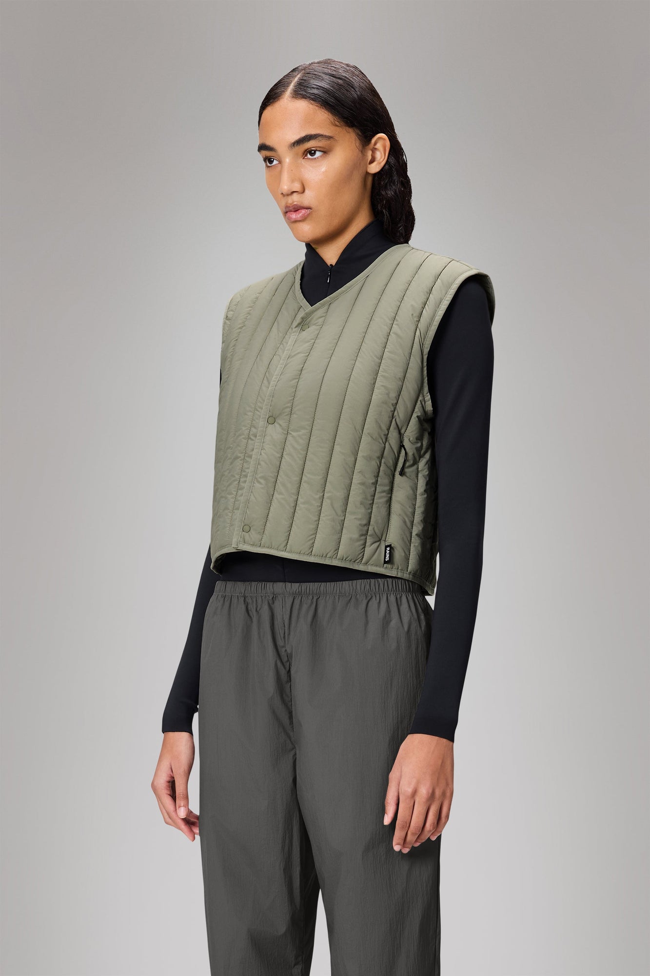 RAINS Banja Short Liner W Vest Drift Vest