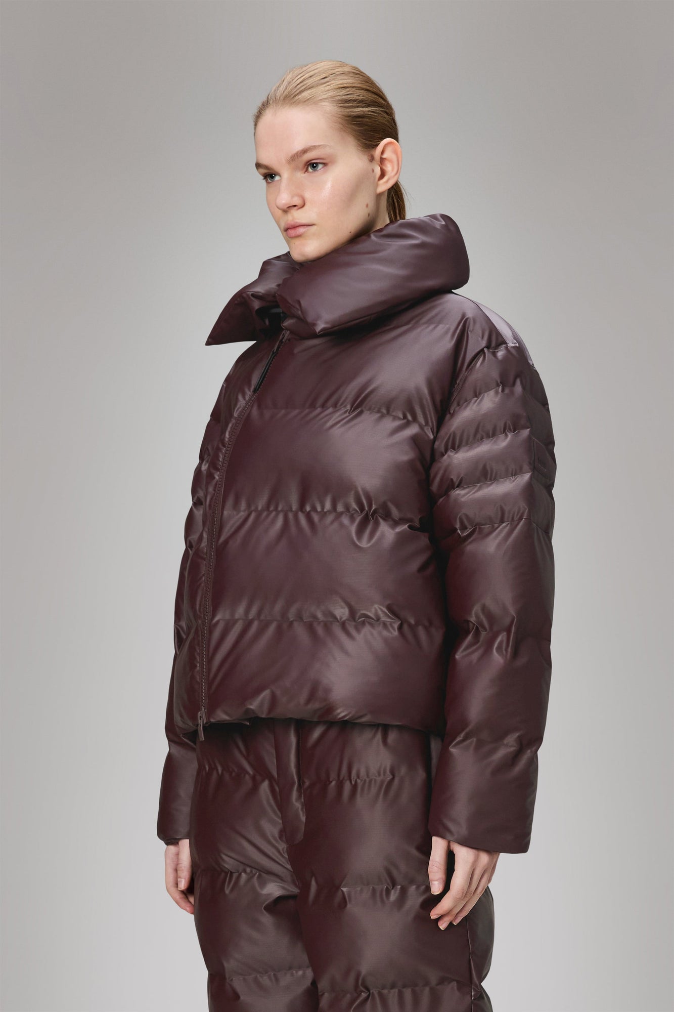 Rains Alta Vision Short Puffer Jacket Depth Jacket