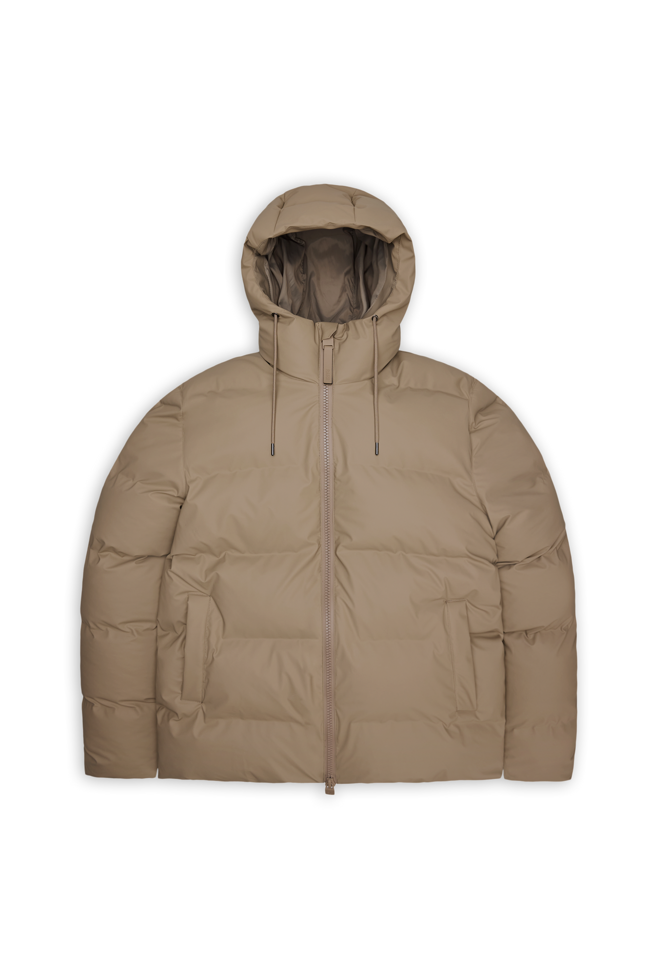 Rains Alta Puffer Jacket Beige Jacket