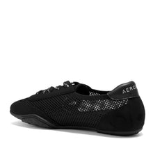 Opal Sport Sneaker | Black Mesh/Faux Suede