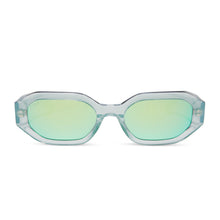 Womens | Allegra Sunglasses | Opalescent Turquoise | Turquoise Ice Lenses