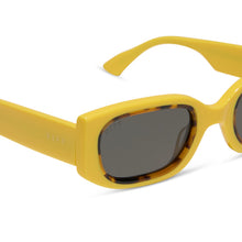 Unisex | Julien Low Profile Sunglasses | Citron | Tortoise/Chic Grey Lenses
