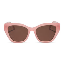 Womens | Evie Sunglasses | Peach | Brown Polarized Lenses