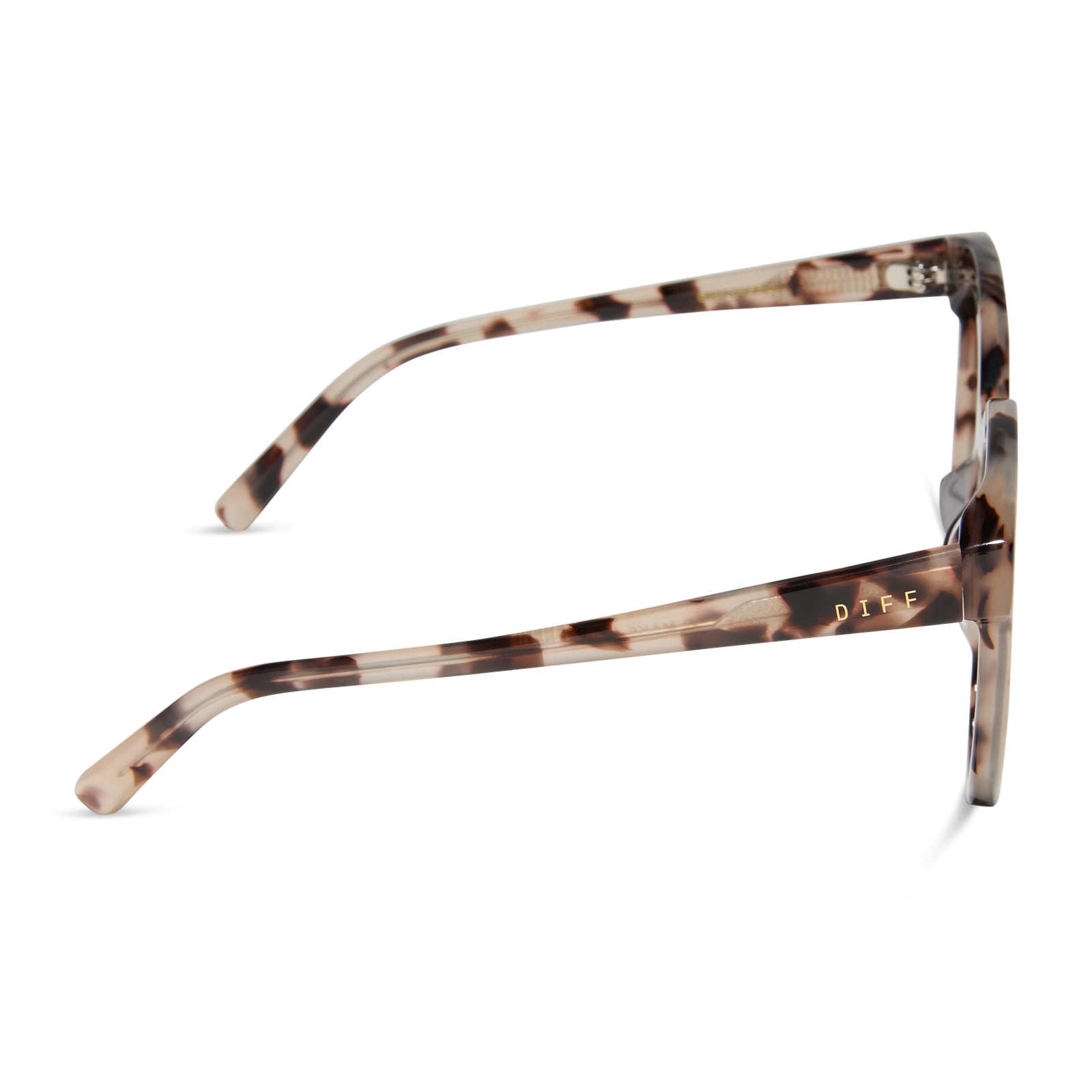 Womens | Gia Sunglasses | Cream Tortoise | Grey Lenses
