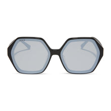 Womens | Gigi Sunglasses | Black | Grey Flash Lenses