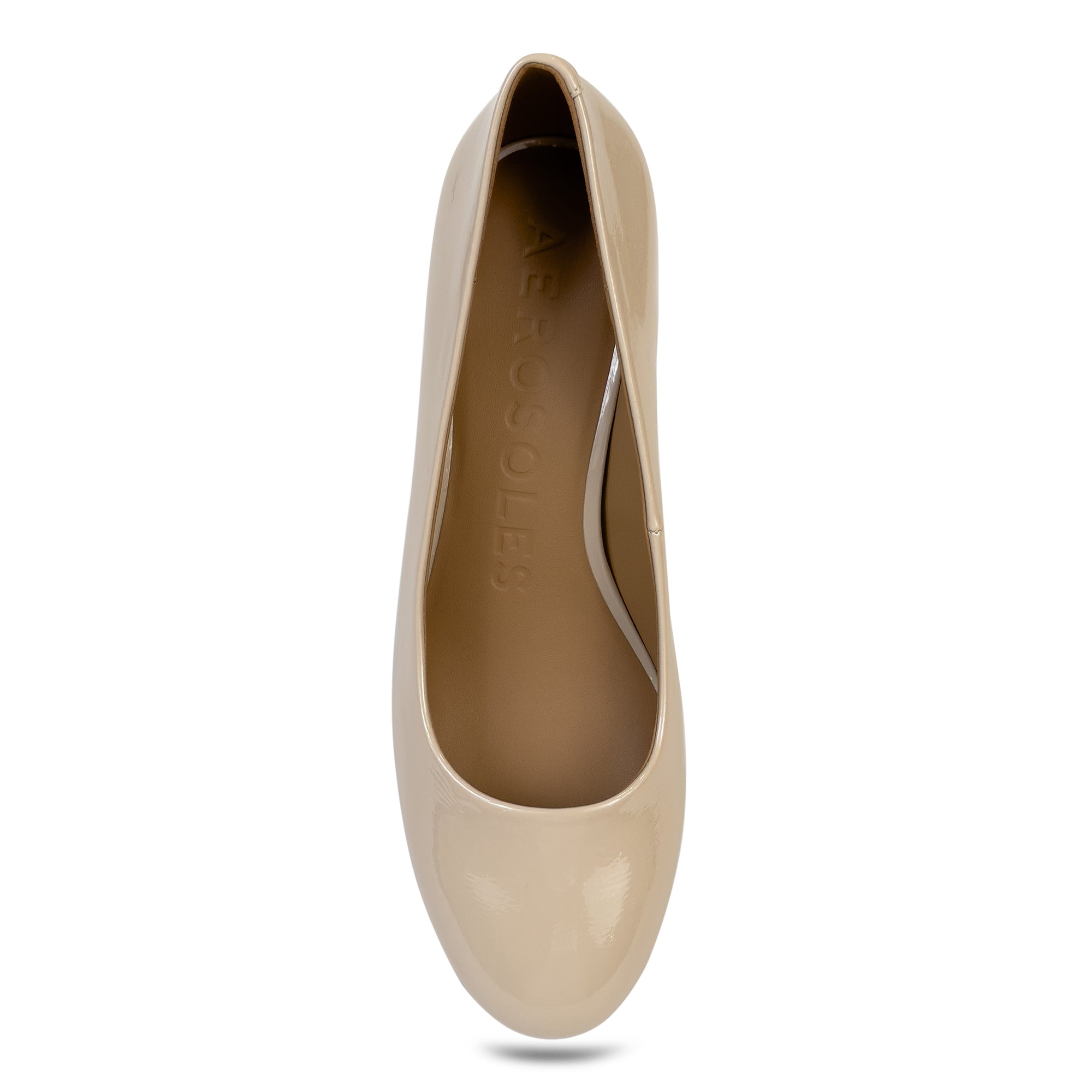 Ebel Dress Pump | Stone Faux Crinkle Patent