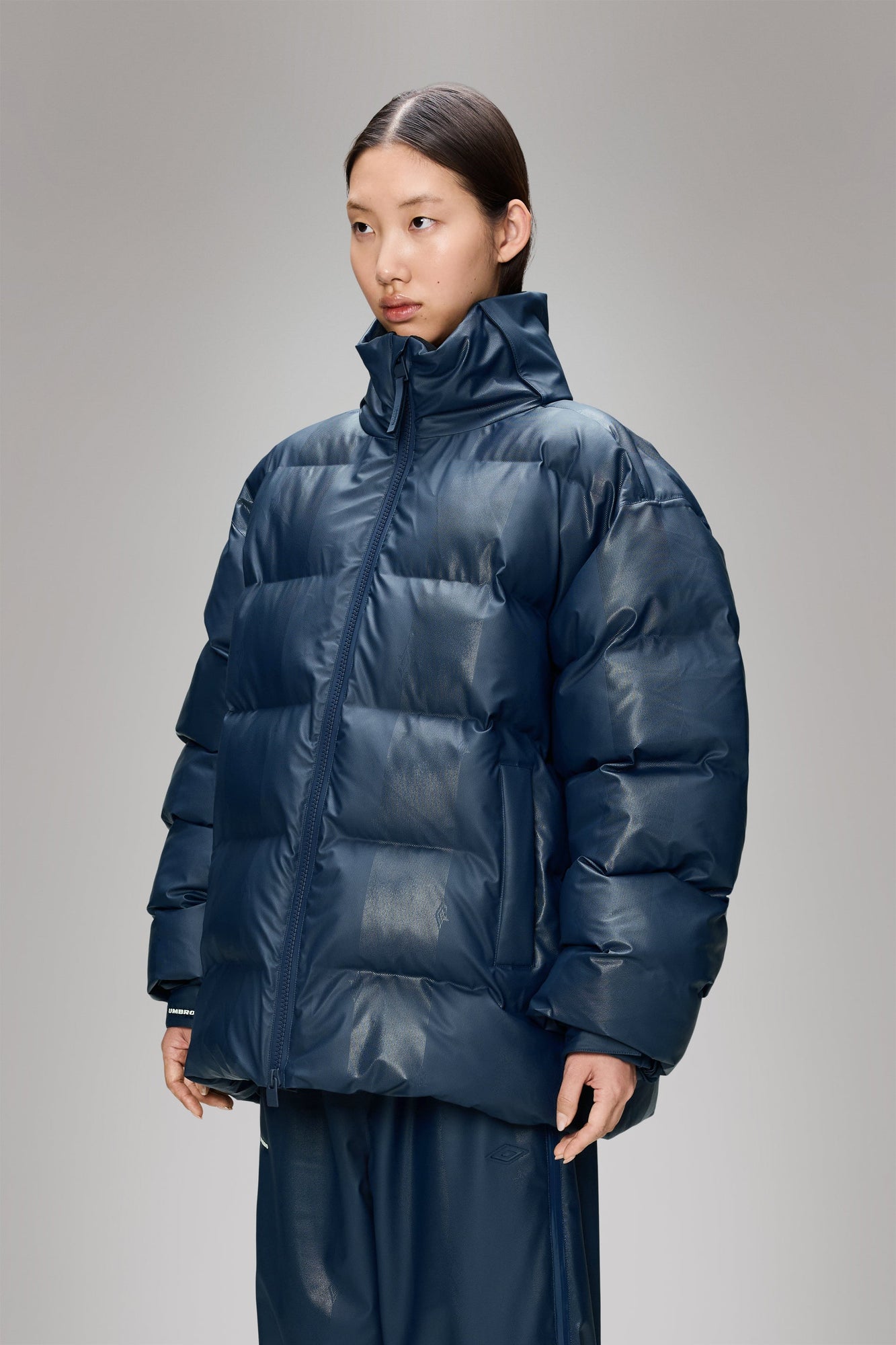 Rains Rains x Umbro Puffer Fan Jacket Major Blue Jacket