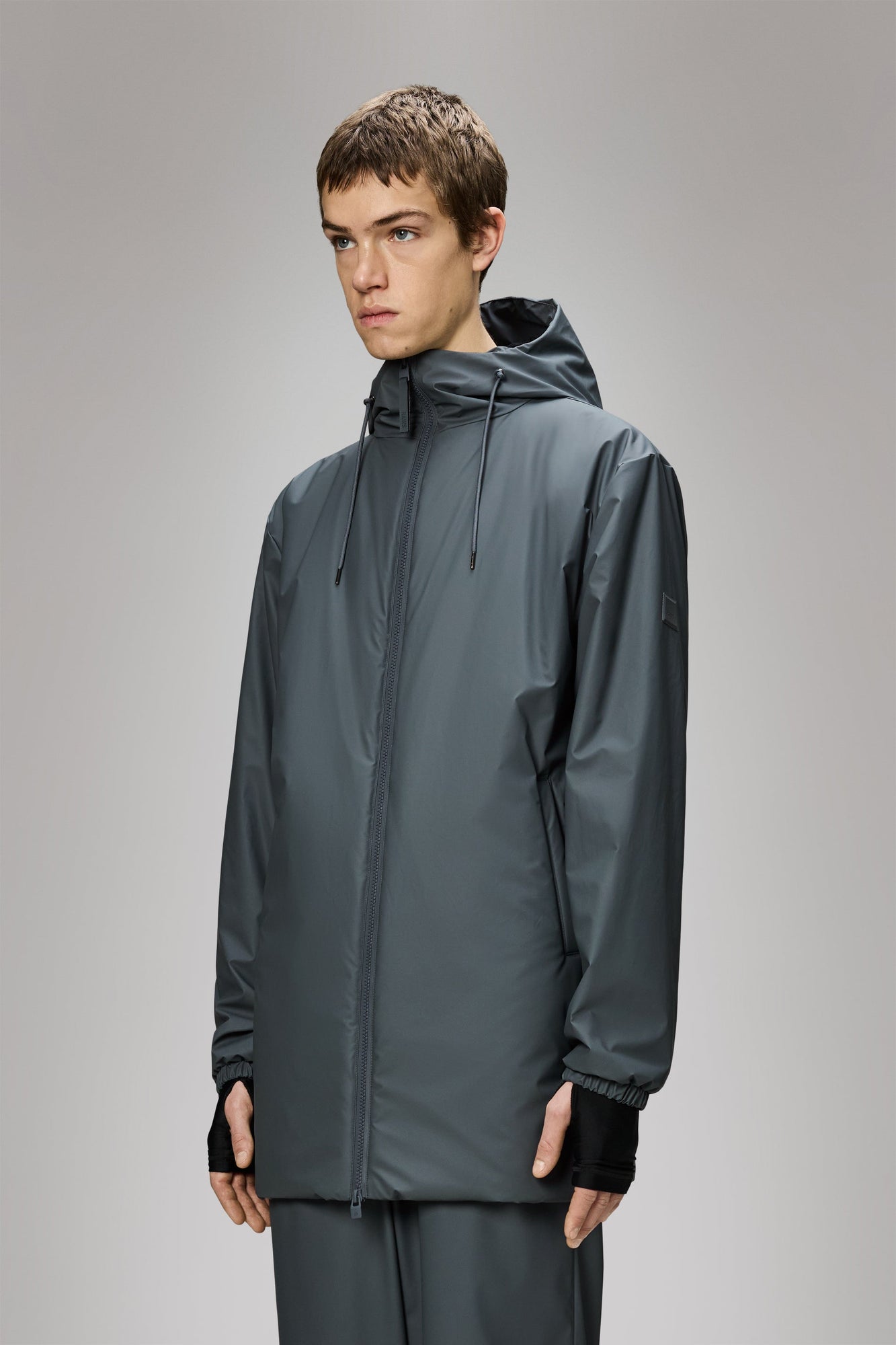 RAINS Lohja Long Insulated Jacket Lagoon Jacket