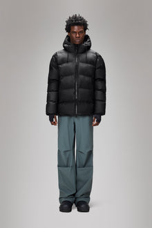 Rains Alta Puffer Jacket Black Jacket