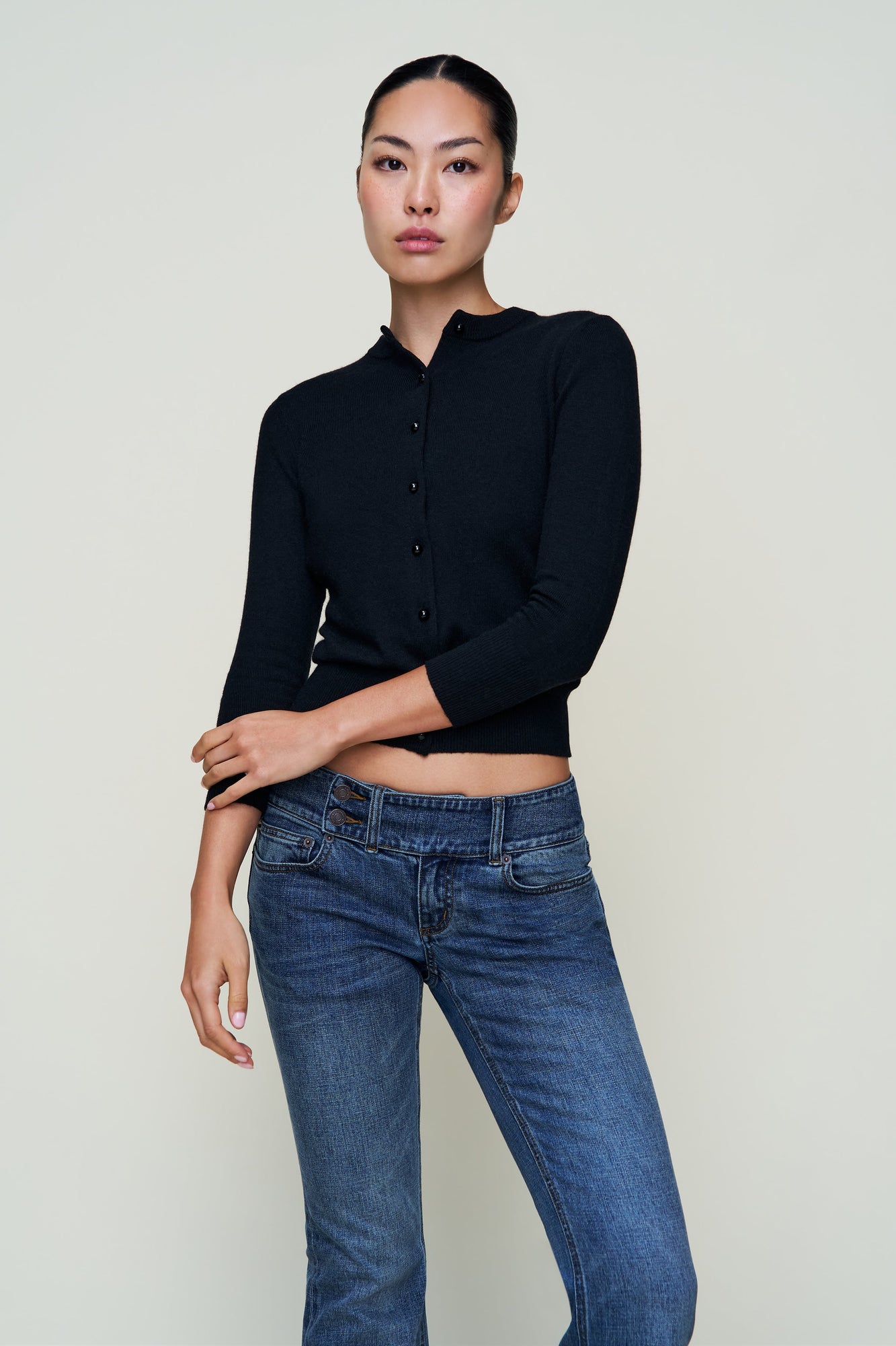 Womens | Emelie Wool Cardigan | Black
