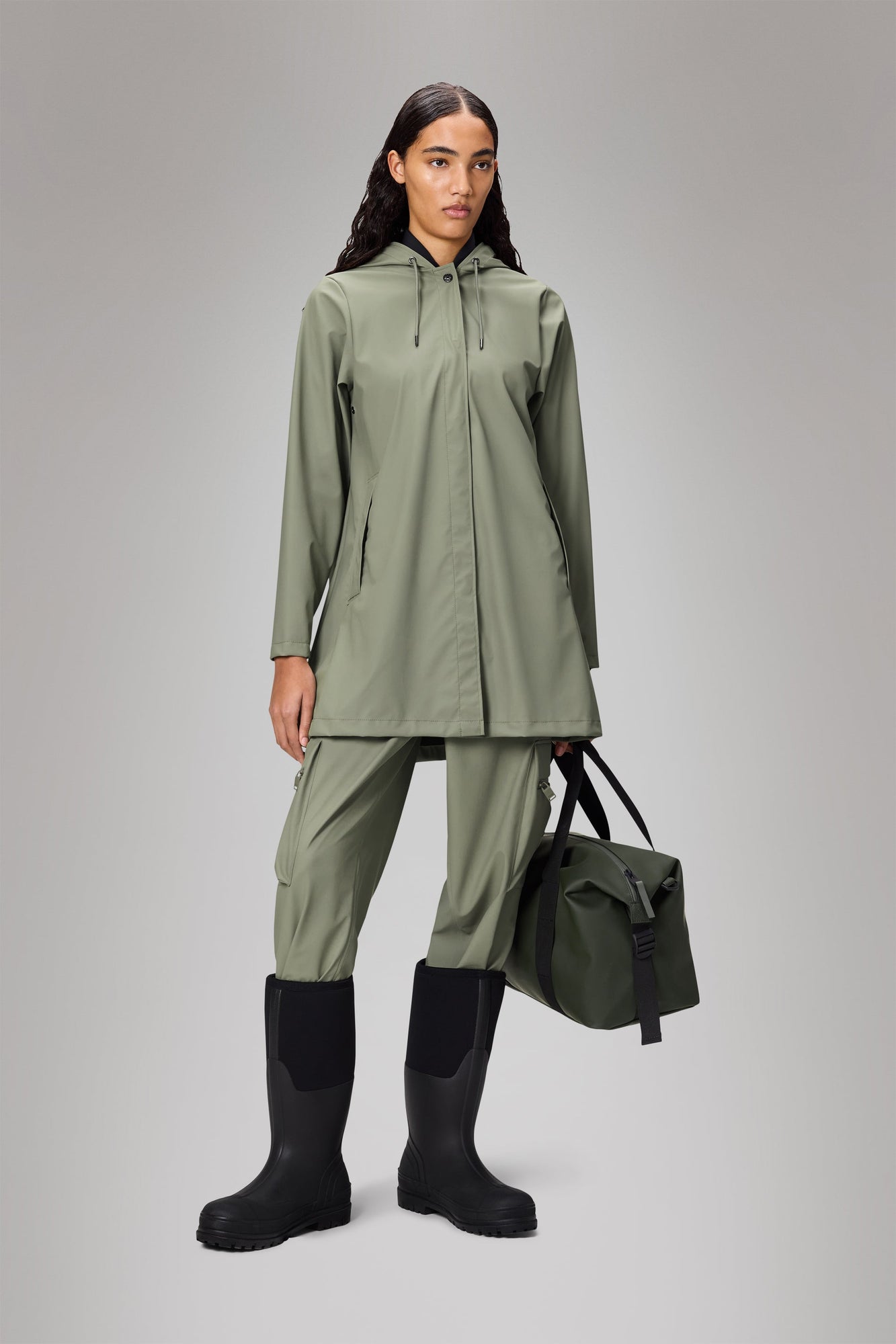 Rains A-Line W Jacket Drift Jacket