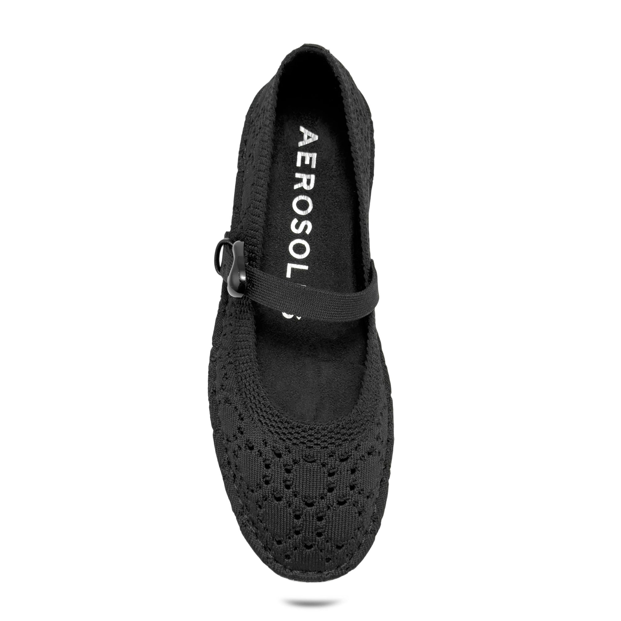 Tamika Casual Flat | Black Lace