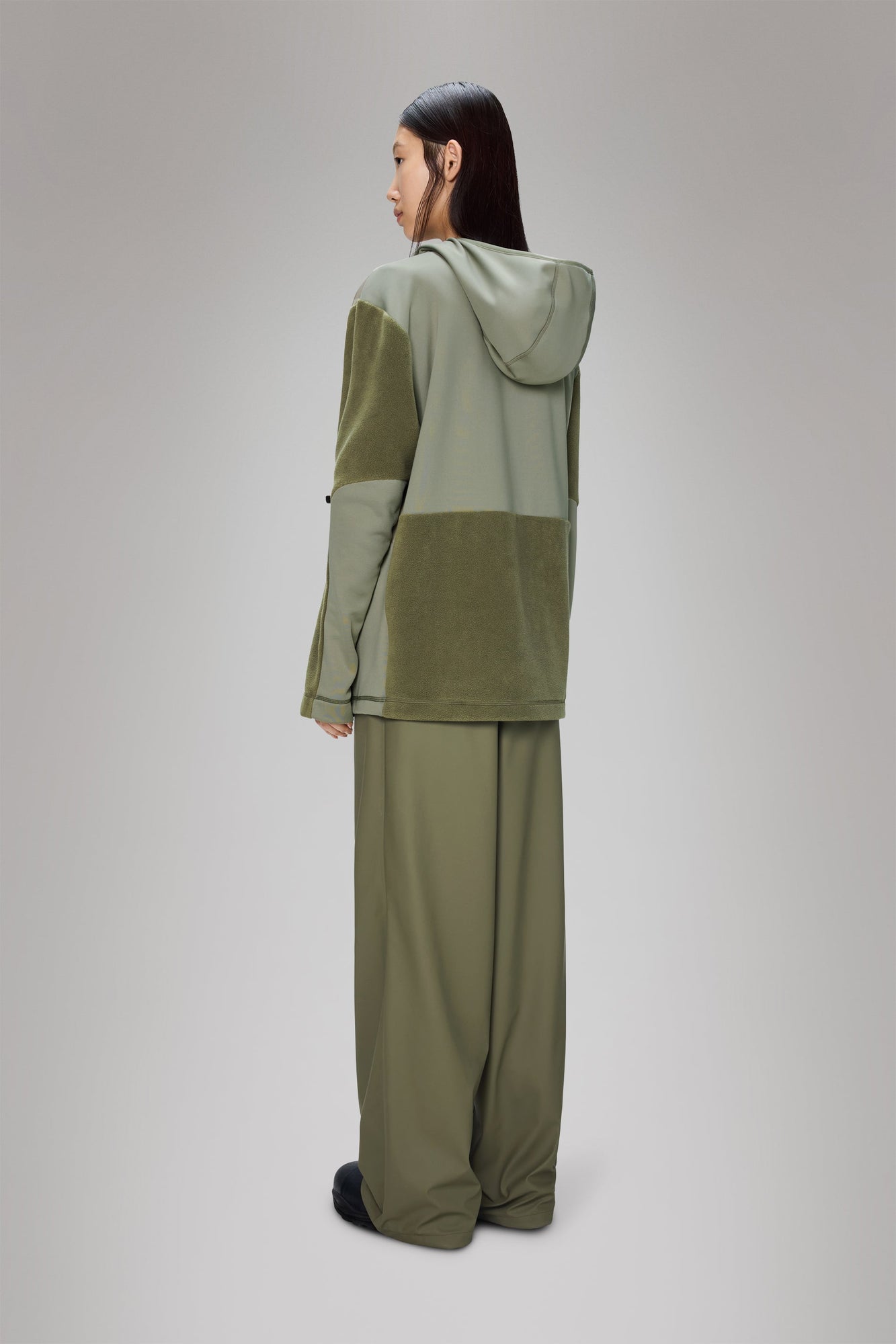 RAINS Sintra Fleece Reverse Jacket Marsh Jacket