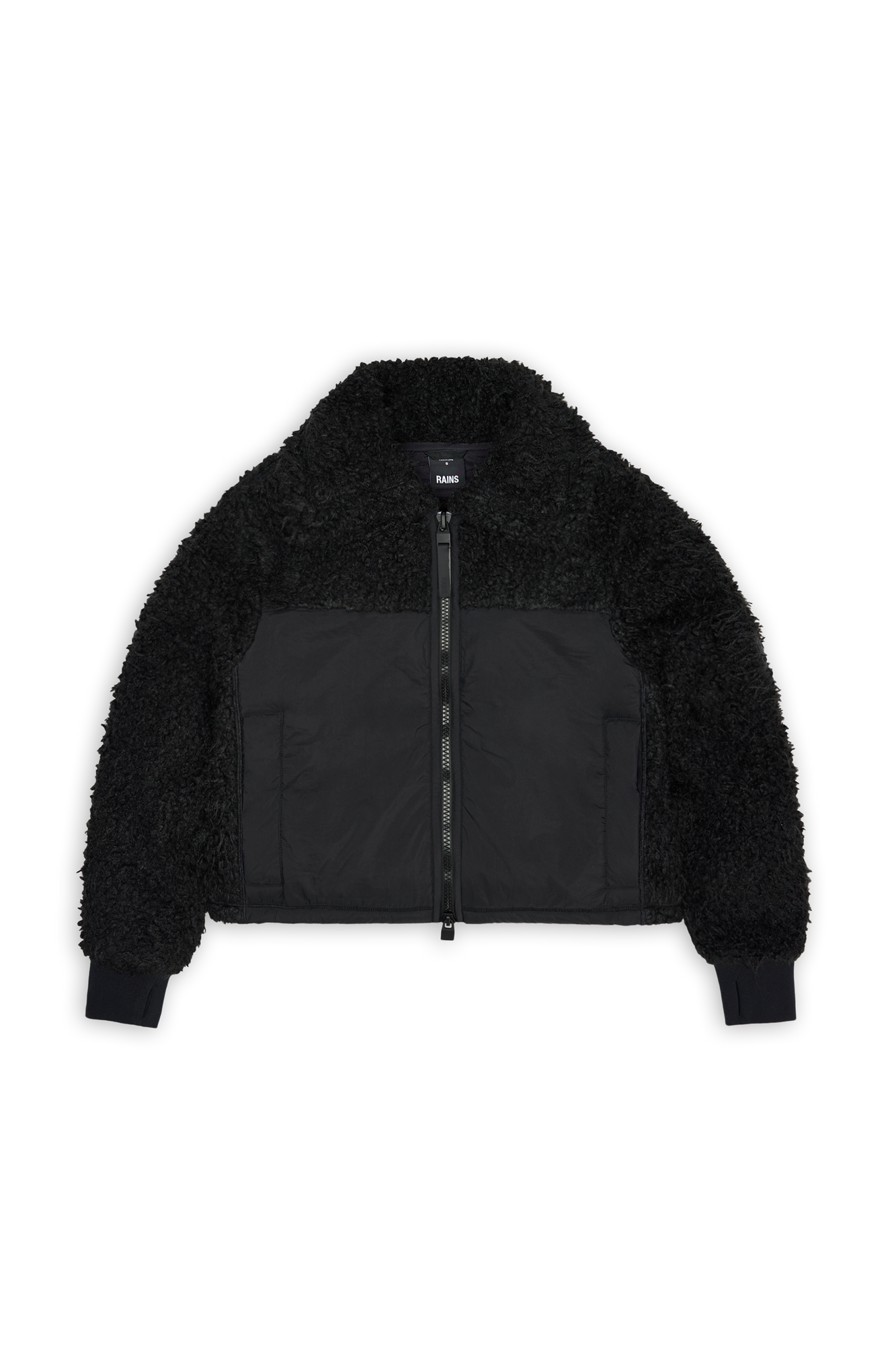 RAINS Trikala Vision Fleece W Jacket Black Jacket