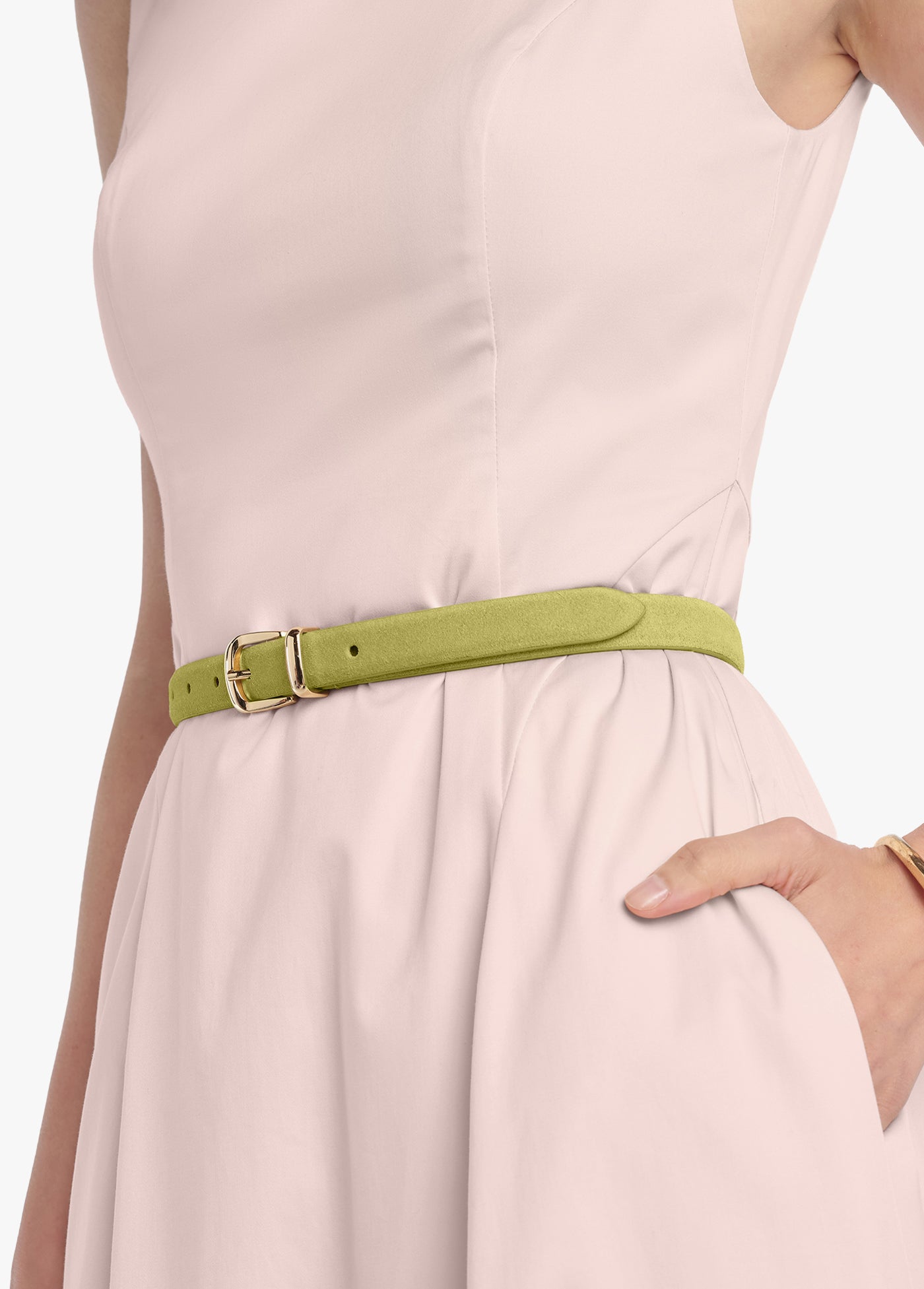 The Dottie Belt | Wax Yellow Polished