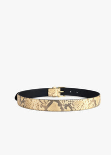 THE SNAKE PRINT JUNI BELT
