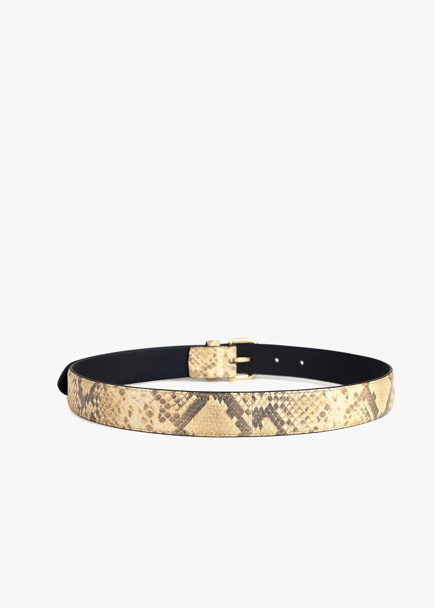 THE SNAKE PRINT JUNI BELT