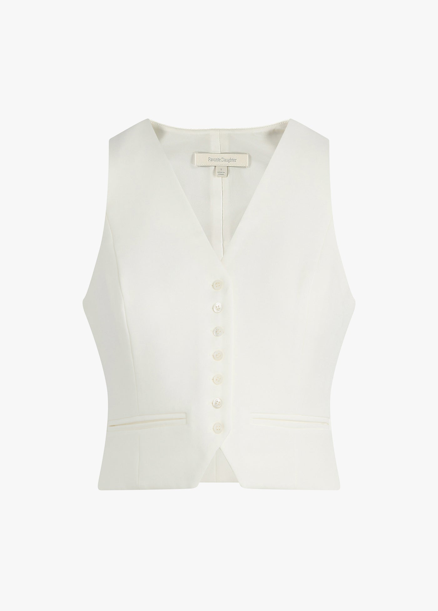 The Favorite Vest | Ivory