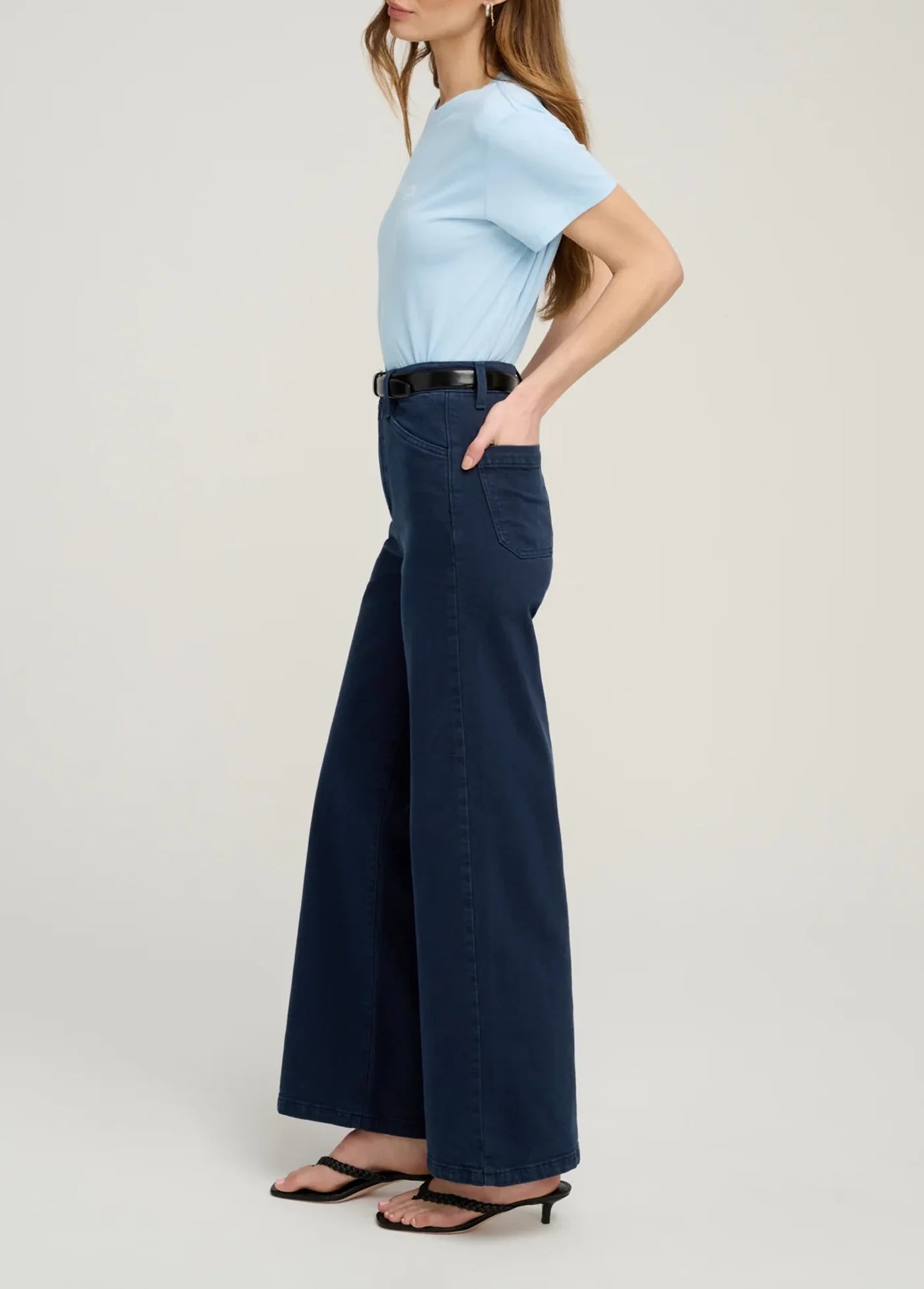 THE MISCHA SUPER HIGH RISE WIDE LEG ANKLE