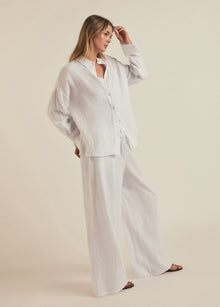 white cotton gauze