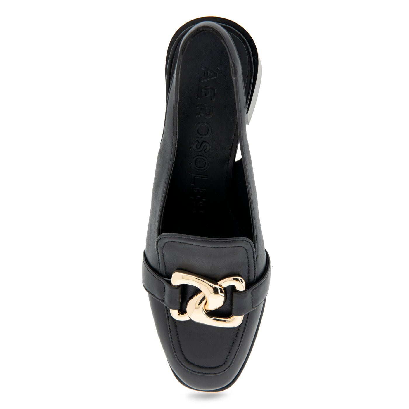 Allure Dress Slingback | Black Nappa
