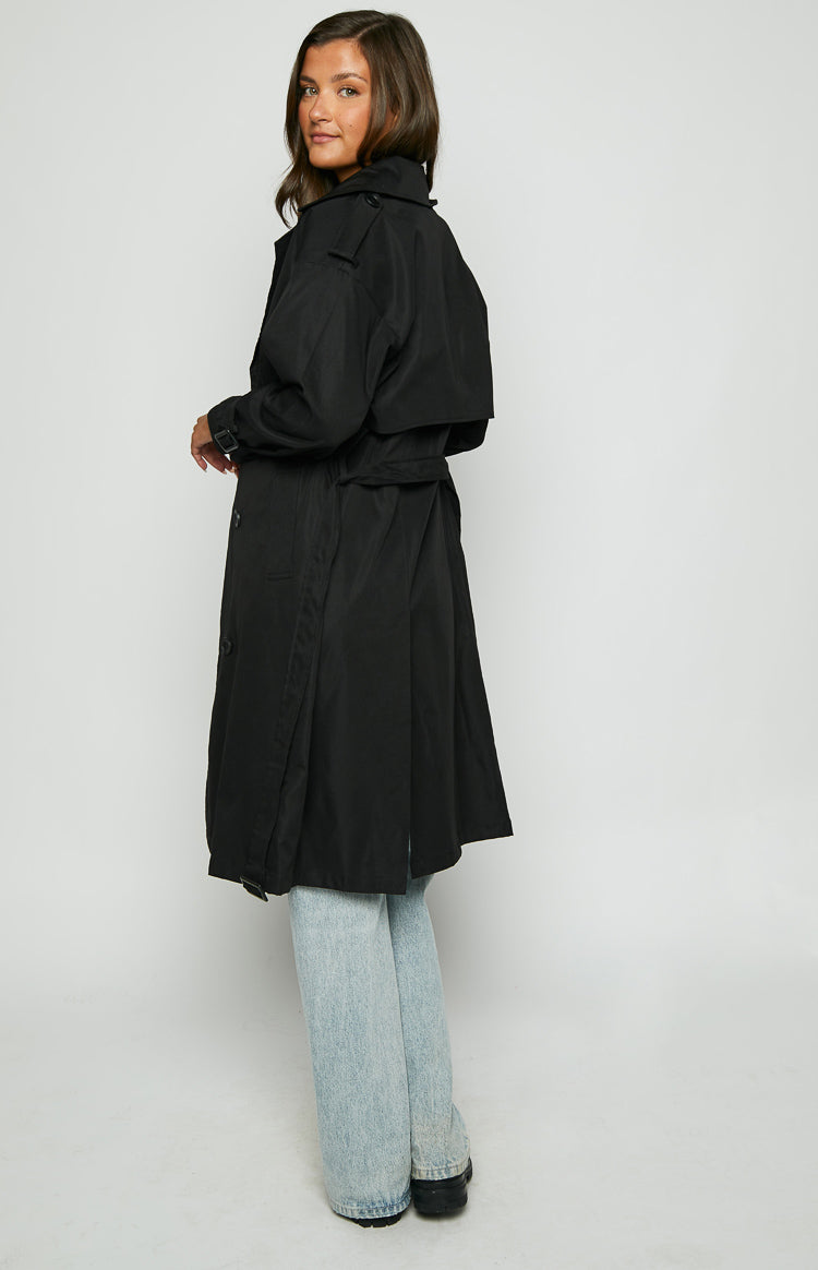 Giselle Trench Coat | Black