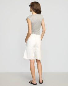 Renee | Haviland Tailored Denim Short in Size Small