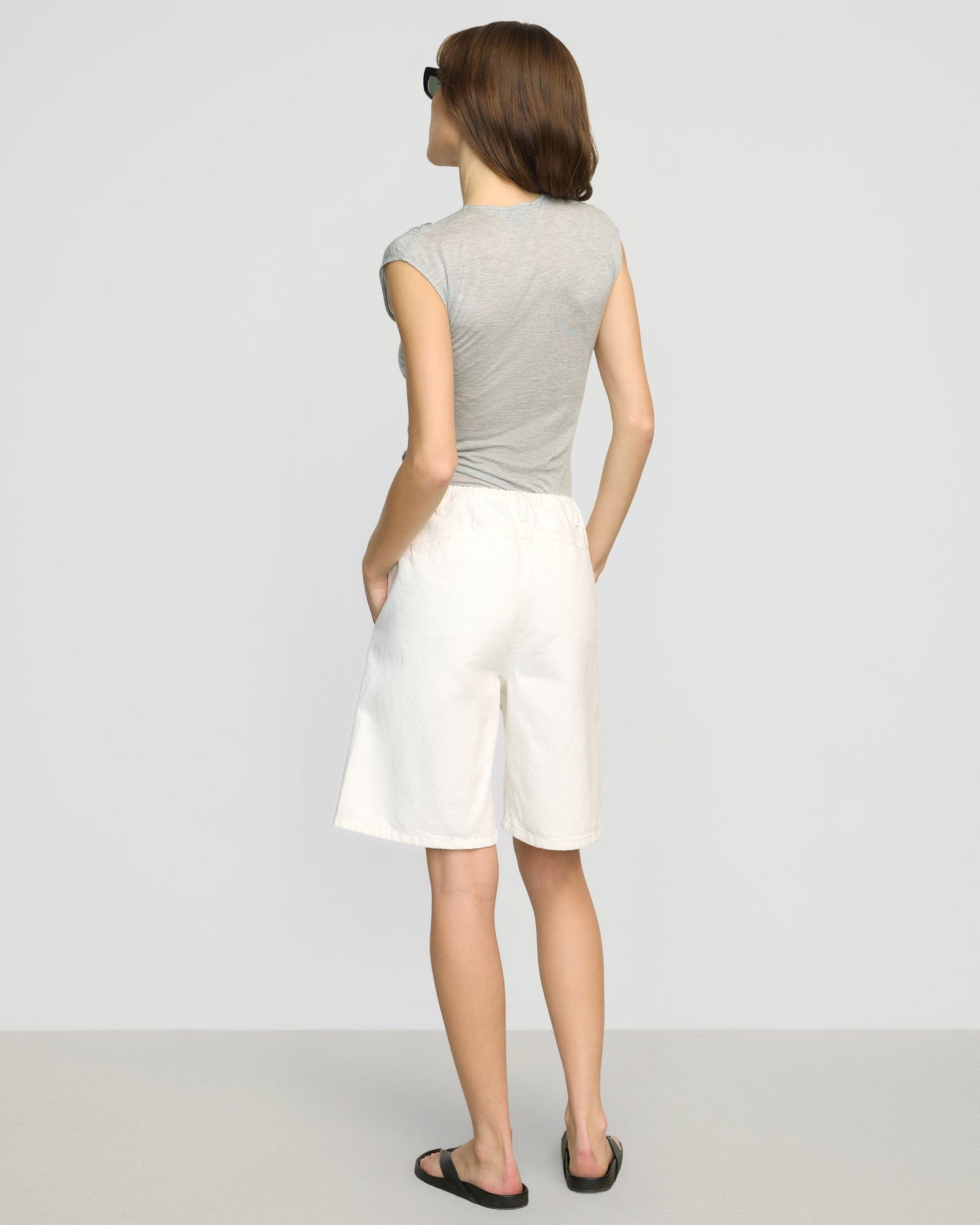 Renee | Haviland Tailored Denim Short in Size Small