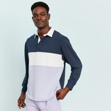 Hugby Rugby Pullover | Navy/White/Lavender