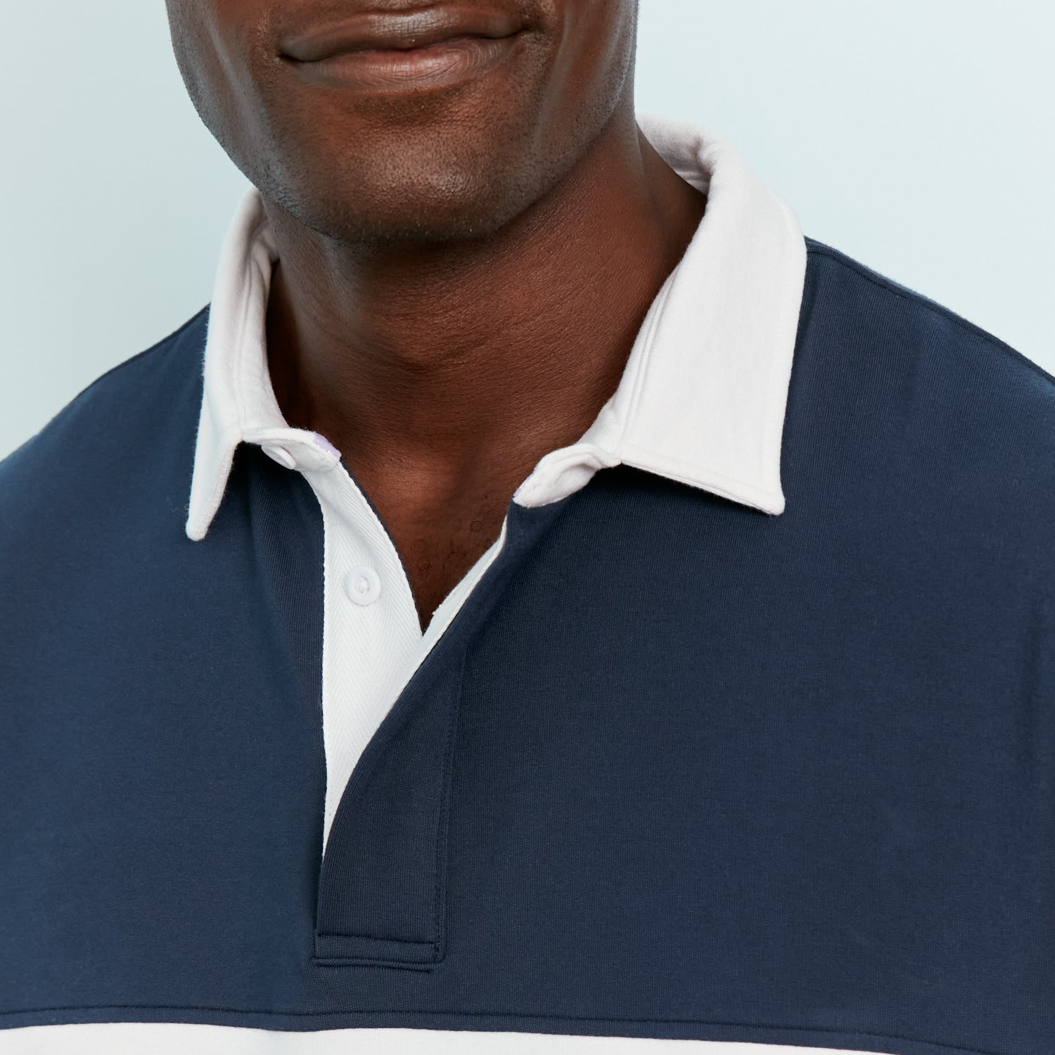 Hugby Rugby Pullover | Navy/White/Lavender