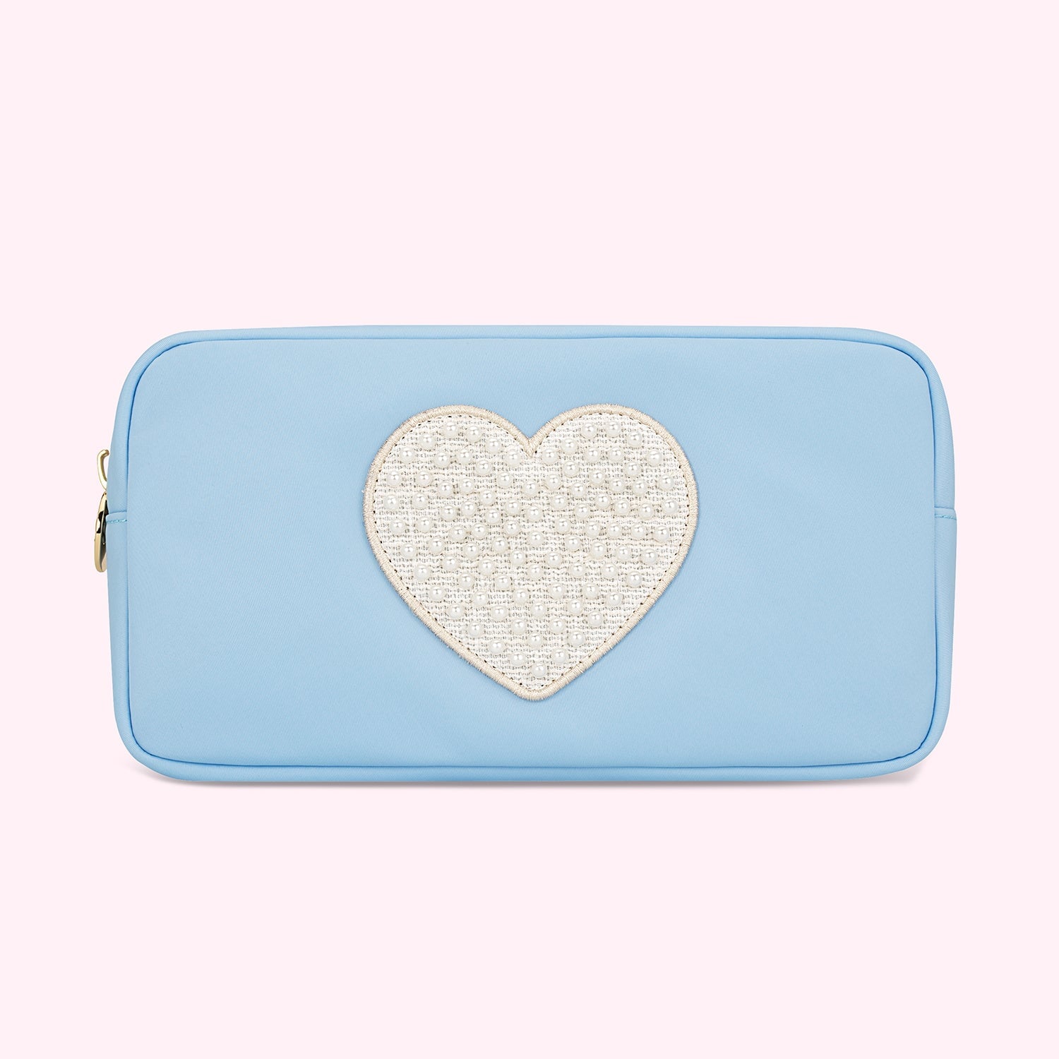 Jumbo Heart Small Pouch | Periwinkle