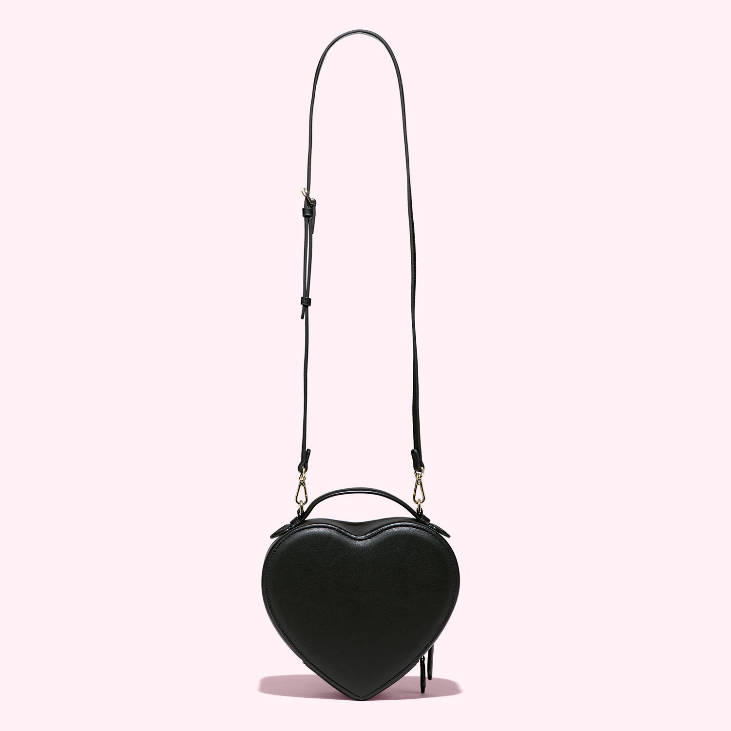 Heart Crossbody Bag | Noir
