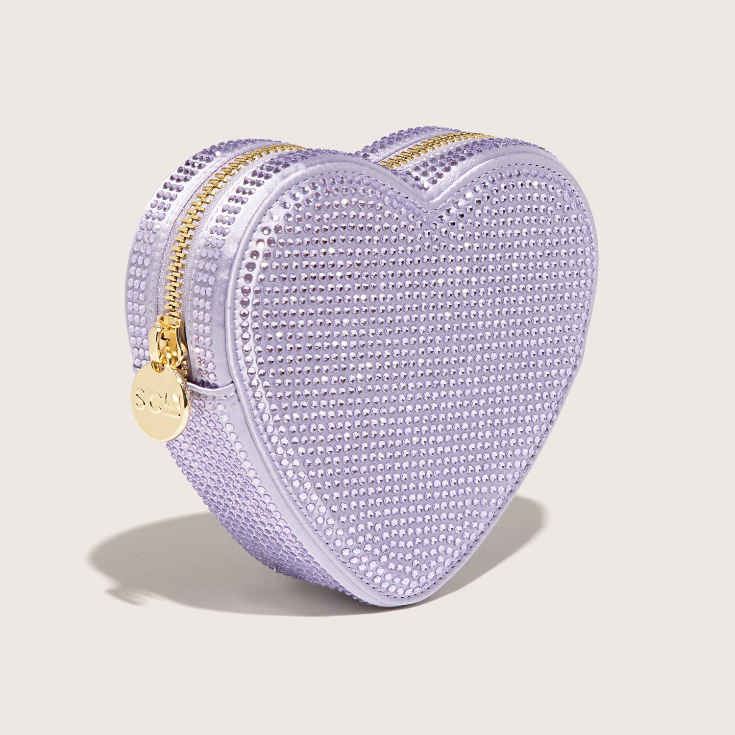 Heart Pouch | Purple Sparkle